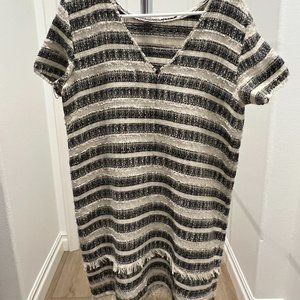 Stripped short dress/top  tag missing